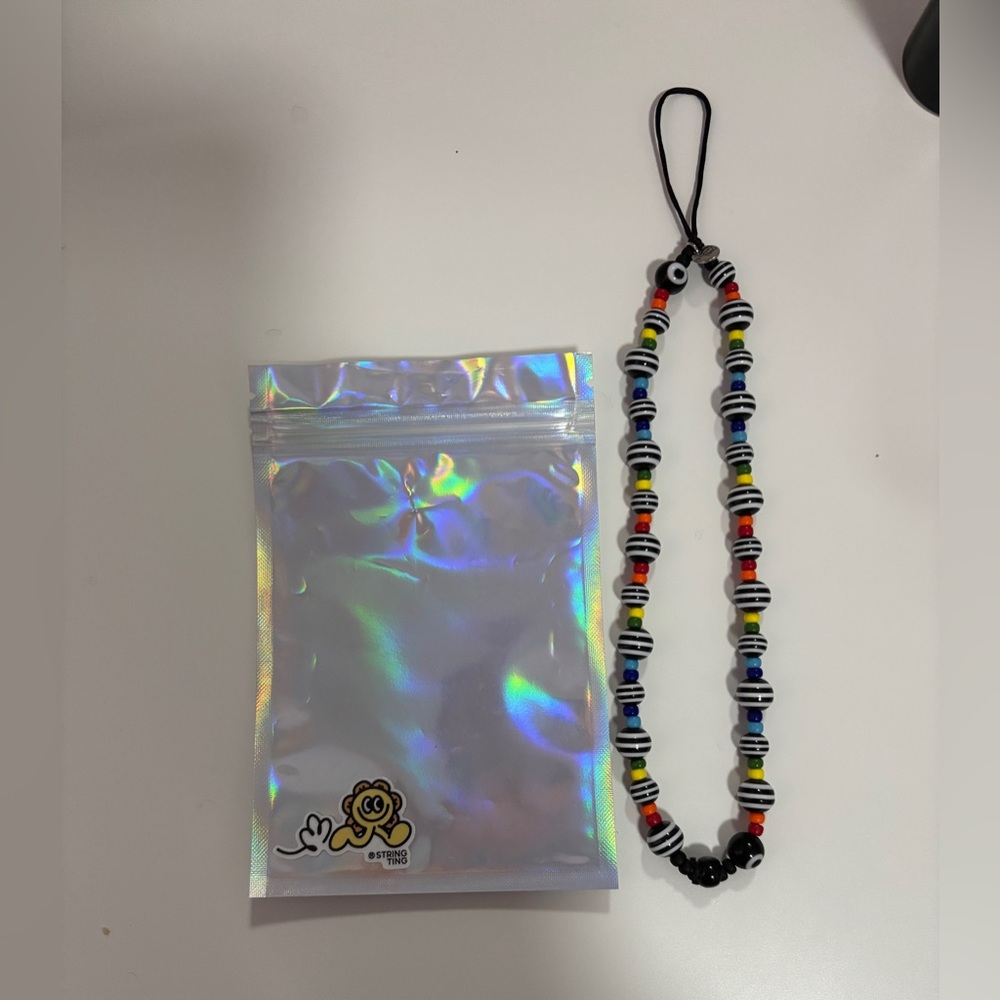 String Ting Bag Charm / Phone Wristlet